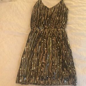 Worn once! Revolve sequined mini dress, great fit